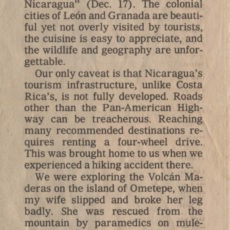 Why use Tours Nicaragua? - New York Times